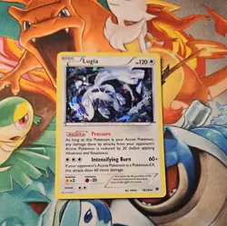 Pokemon Card Lugia Fates Collide 78/124 Cracked Ice Holo Rare TCG - Image 1