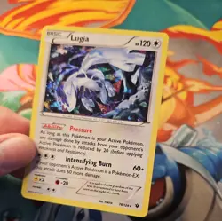 Pokemon Card Lugia Fates Collide 78/124 Cracked Ice Holo Rare TCG - Image 4