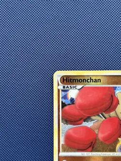 Hitmonchan 51/90 HGSS Undaunted Reverse Holo Common Pokemon Card - LP - Image 3