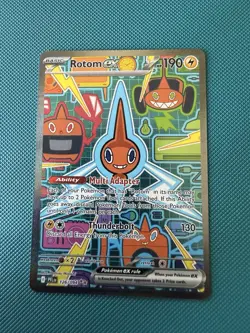 Pokemon TCG - Rotom Ex 126/094 - Special Illustration Rare - Phantasmal Flames - Image 1