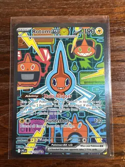 Pokemon TCG - Rotom Ex 126/094 - Special Illustration Rare - Phantasmal Flames - Image 1