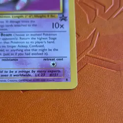 Wotc Promo Pokemon TCG Mew 08/53 EN Regular Promo Basic HP 50 - Image 4