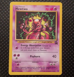 Mewtwo Pokemon TCG WotC Promo 14/53 Holo English 70 HP Basic - Image 1
