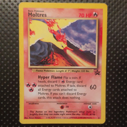 Pokemon TCG Moltres 21 Wotc Promo Promo Regular English 2000 70 HP Basic - Image 1