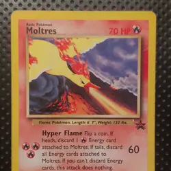Pokemon TCG Moltres 21 Wotc Promo Promo Regular English 2000 70 HP Basic - Image 2