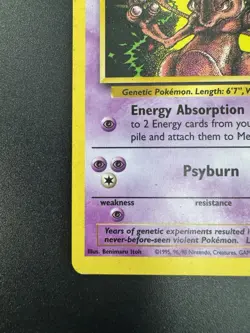 Wizards of the Coast Mewtwo 14/53 Wotc Promo 2000 English Basic 70 HP Regular - Image 3