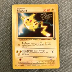 Pikachu Pokemon The First Movie Promo 04/53 50 HP Basic English 1999 WOTC - Image 3