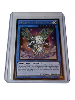 🔥Yugioh! LP Herald of Perfection - PGL2-EN085 - Gold Rare - 1st Edition - Image 1