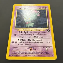 Pokemon Misdreavus Wotc Promo 39/53 Basic 50 HP Promo Regular LP - Image 2