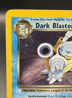 Pokemon TCG Dark Blastoise 3/82 Team Rocket Holo Rare Unlimited EN 2000 - Image 2