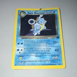 Pokemon TCG Dark Blastoise Holo Rare 3/82 Team Rocket English 70 HP Unlimited - Image 1