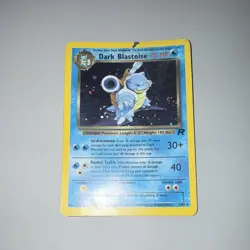 Pokemon TCG Dark Blastoise Holo Rare 3/82 Team Rocket English 70 HP Unlimited - Image 2