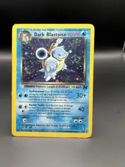 WoTC Dark Blastoise 3/82 Team Rocket Holo Rare English 2000 Pokemon TCG - SWIRL - Image 1