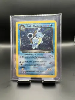 WoTC Dark Blastoise 3/82 Team Rocket Holo Rare English 2000 Pokemon TCG - SWIRL - Image 5