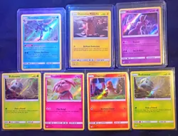 Pokemon TCG Detective Pikachu Holo Promo 7-Card Lot W Pikachu Promo - Image 1