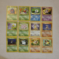 Pokemon TCG 12-Card Vintage Lot Unlimited Team Rocket/Jungle HP/DMG - Image 1