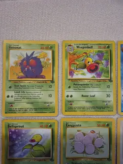 Pokemon TCG 12-Card Vintage Lot Unlimited Team Rocket/Jungle HP/DMG - Image 2