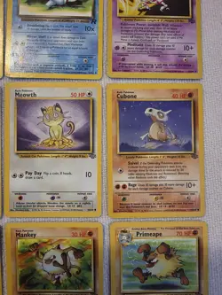 Pokemon TCG 12-Card Vintage Lot Unlimited Team Rocket/Jungle HP/DMG - Image 4