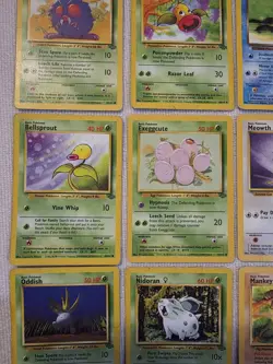 Pokemon TCG 12-Card Vintage Lot Unlimited Team Rocket/Jungle HP/DMG - Image 5