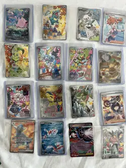 Pokemon TCG Crown Zenith Galarian Gallery 16-Card Lot Full Art Holo/Foil - Image 1