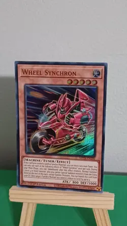 2024 Yugioh Wheel Synchron MP24-EN206 Ultra Rare Dueling Mirrors - Image 2