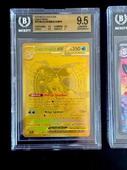 BGS 9.5 Pokemon Card Lot Mega Clefable ex 119 SIR Mega Greninja ex 112 MHR - Image 2