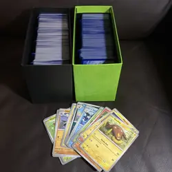 1000 Pokemon Bulk Card Lot - Modern Commons/Uncommons - No Energy No Trainers - Image 1