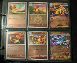 Nintendo Pokemon TCG Evolutions Fire Holo EX 6-card lot Charmander Charmeleon - Image 1