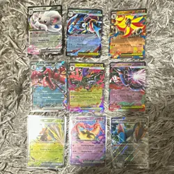 Pokemon TCG English 9-Card Lot Holo EX Cinccino EX Mega Greninja EX - Image 1
