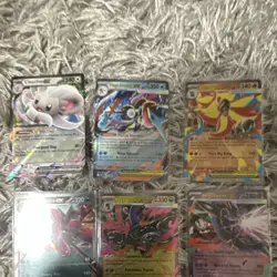 Pokemon TCG English 9-Card Lot Holo EX Cinccino EX Mega Greninja EX - Image 4