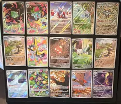 Pokemon TCG 2024 Holo Full Art 15-Card Lot Bulbasaur Ivysaur + More NM+ - Image 1