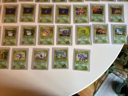 Japanese Vintage Pokemon Jungle Lot (65 cards) - Image 5