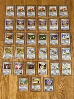 Vintage Japanese Jungle Pokemon Lot (33 cards) - Image 1