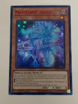 Yugioh Magicians' Souls - 1st Edition Ultra Rare Red NM - Free Holo Card - Image 1
