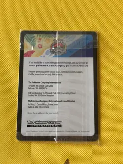 Pokemon Pikachu TCG 2024 World Championships Promo Card #SVP 190 Sealed - Image 2