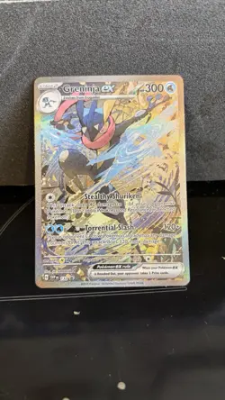Pokemon TCG Greninja EX Scarlet & Violet SVP132 Shrouded Fable Black Star Promo - Image 1