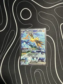 Pokemon TCG Zapdos ex Scarlet & Violet-151 202/165 Holo Special Illustration... - Image 1