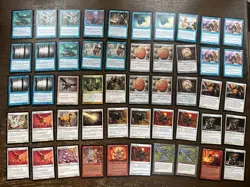 Magic the Gathering - 50 Card Lot Mixed Lot What U C U Get Some Rare MTG Lot #33 - Image 1