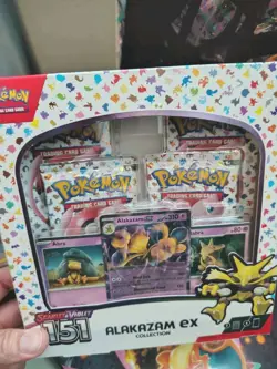 Pokemon TCG Scarlet and Violet - 151 Alakazam EX Collection Box (FREE SHIPPING) 820650855269 - Image 4