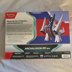 Pokemon TCG Scarlet & Violet Archaludon ex Box Promo Oversized Card Sealed - Image 2