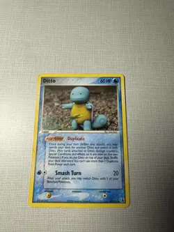 Pokemon TCG Ditto EX Delta Species 40/113 (LP-MP) - Image 1