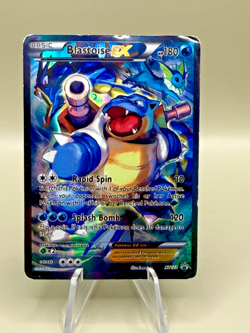 Blastoise EX XY122 XY Black Star Promo Full Art Holo EN 2016 180HP - Image 1