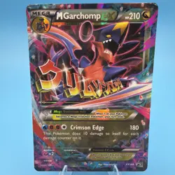 M Garchomp EX XY168 Holo XY Black Star Promo Pokemon TCG LP English *READ* - Image 1