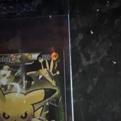 Pokemon Pikachu EX XY124 XY Black Star Promos Holo Promo 130 HP 2016 ENG - Image 3