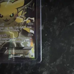 Pokemon Pikachu EX XY124 XY Black Star Promos Holo Promo 130 HP 2016 ENG - Image 4