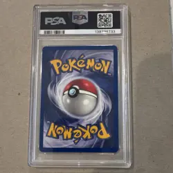 Pokemon 1999 Dragonite Movie Promo #5 Holo PSA Graded English Card - Image 2