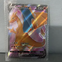 Charizard v SWSH050 SWSH: Sword & Shield Promo Cards Holo - Image 2