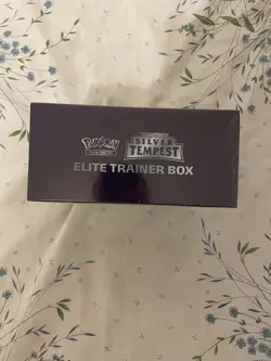 Pokemon TCG - Sword & Shield SILVER TEMPEST Elite Trainer Box - New & Sealed - Image 3