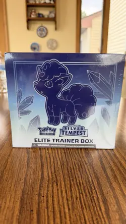 Pokemon TCG Sword & Shield Silver Tempest ETB Elite Trainer Box | Sealed - Image 1