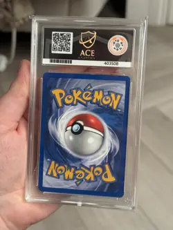 Pikachu 1999 WOTC Pokemon Card 58/102 Base Set ACE Graded NM Mint 8 - Image 2